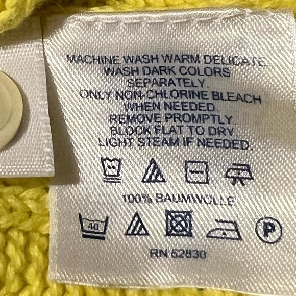 Lands End cotton sweater, size XS 2– 4 - Picture 6 of 6